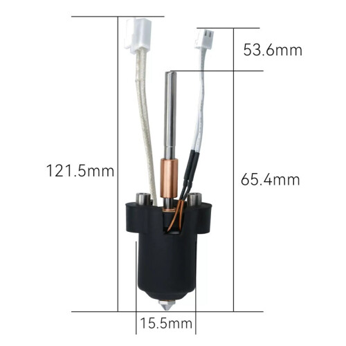 For Ender3 V3 Plus Hotend Ender 3 V3 Hotend High Flow Printing Ceramic Heating Nozzle 1