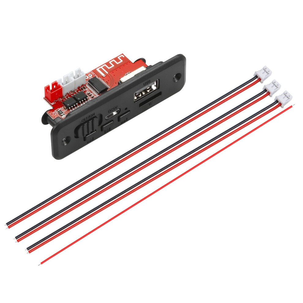 5V 2X3w Amplifier Bluetooth 5.0 Car Mp3 Player Decoder Board Wireless Fm Radio Module Tf Usb Aux Audio 320997555476