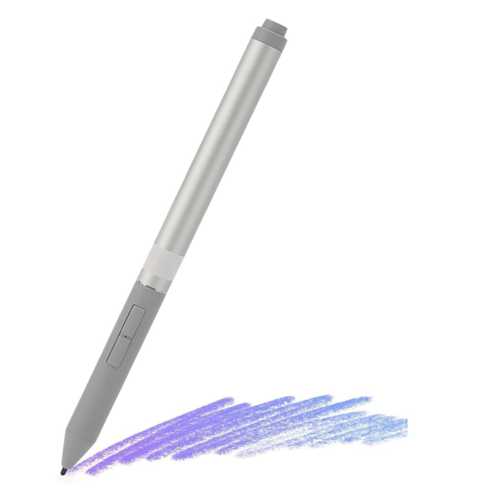 (Silver) Bluetooth-Compatible Active Pen For Hp Elitebook X360 G3/G4/G5/G6/G7 Laptops Silver 320997575108
