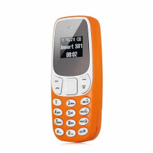 (Orange) BM10 Tasca Tiny Mini Cellulare Tastiera GSM Dual SIM Bluetooth-compatible
