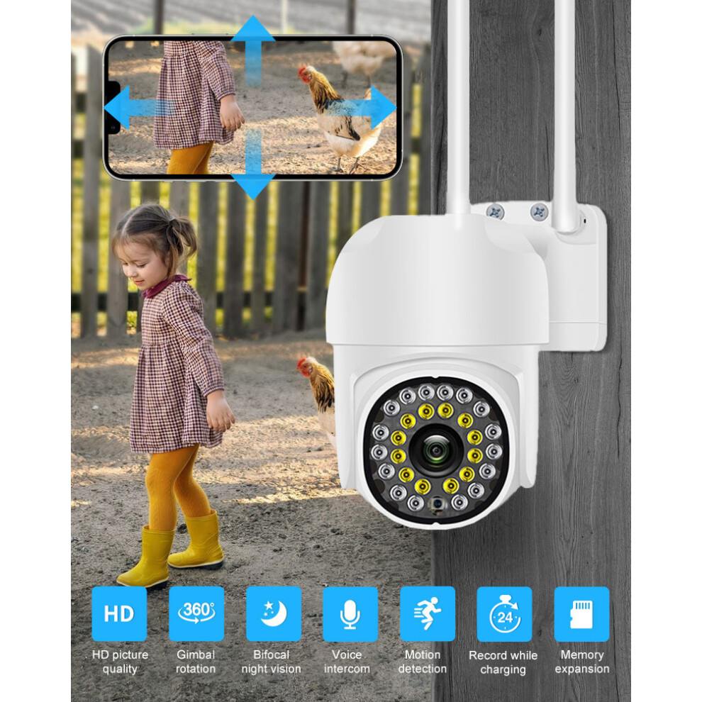 A13 1080P 2Mp Wifi Ip Camera Ptz Wireless Cctv Security Camera Motion Detection Night Vision Two-Way Audio Surveillance Cameras 320997555827