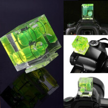 1PCS Multi-Dimensional Camera Levels Hot Shoe Plug-In 3D Camera Levels