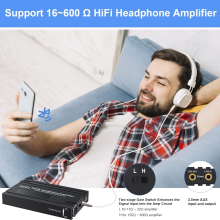 Audiophile HiFi Bluetooth-compatible Headphone Amplifier Amplifier Receiver