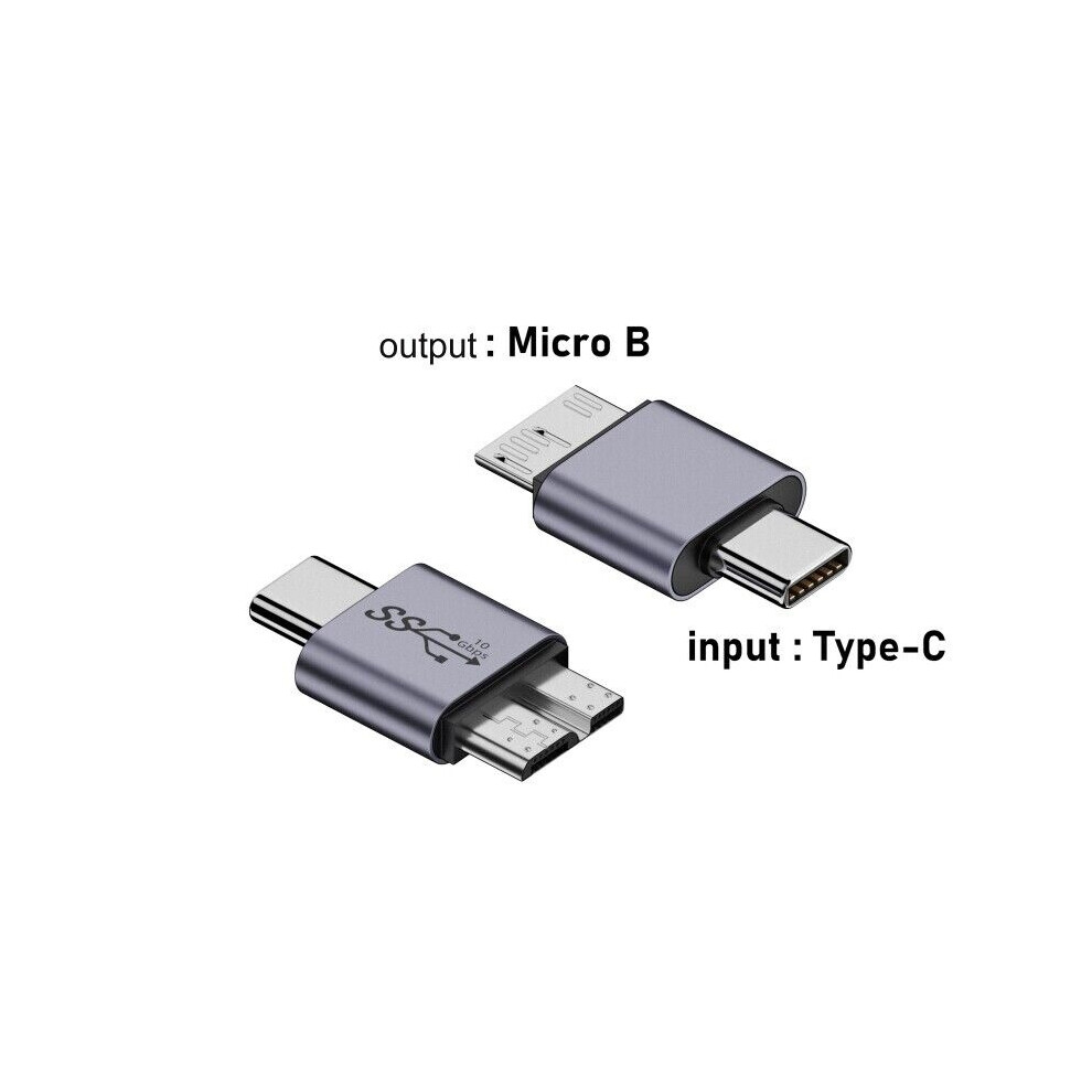 (C Male To Microb) Usb C To Microb Adapter Type C Usb 3.0 Male Female To Microb Male Connector 320997575993
