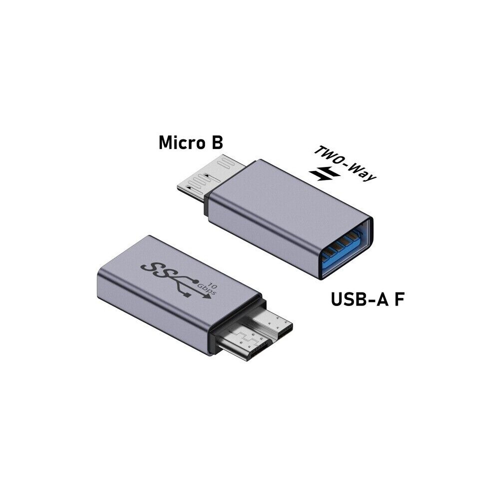 (A Female To Microb) Usb C To Micro B Adapter - Type C Male To Micro B Male Usb 3.0 Connector 413590471738