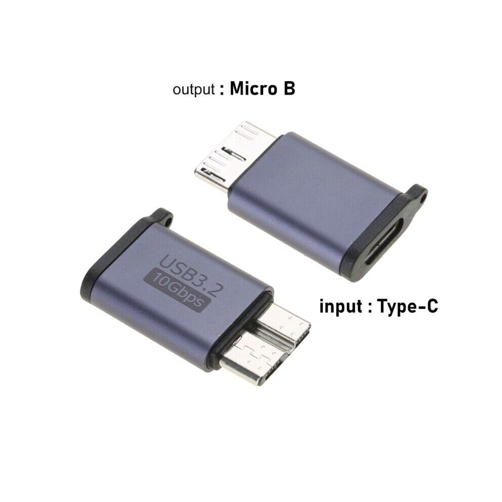 (C Female To Microb) Usb C To Micro B Adapter - Type C Male To Micro B Male Usb 3.0 Connector 413590471714