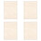 4X Fundo de Cesta de Madeira Natural de 7,8 X 5,9 Polegadas, Base de Madeira de Cesta de Crochê em Branco Retangular para Suprimentos de Cestaria DIY 1