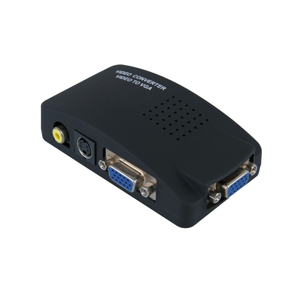 Av To Vga Video Converter Support Hd Tv To Pc Av2vga Pc To Tv 320997577010