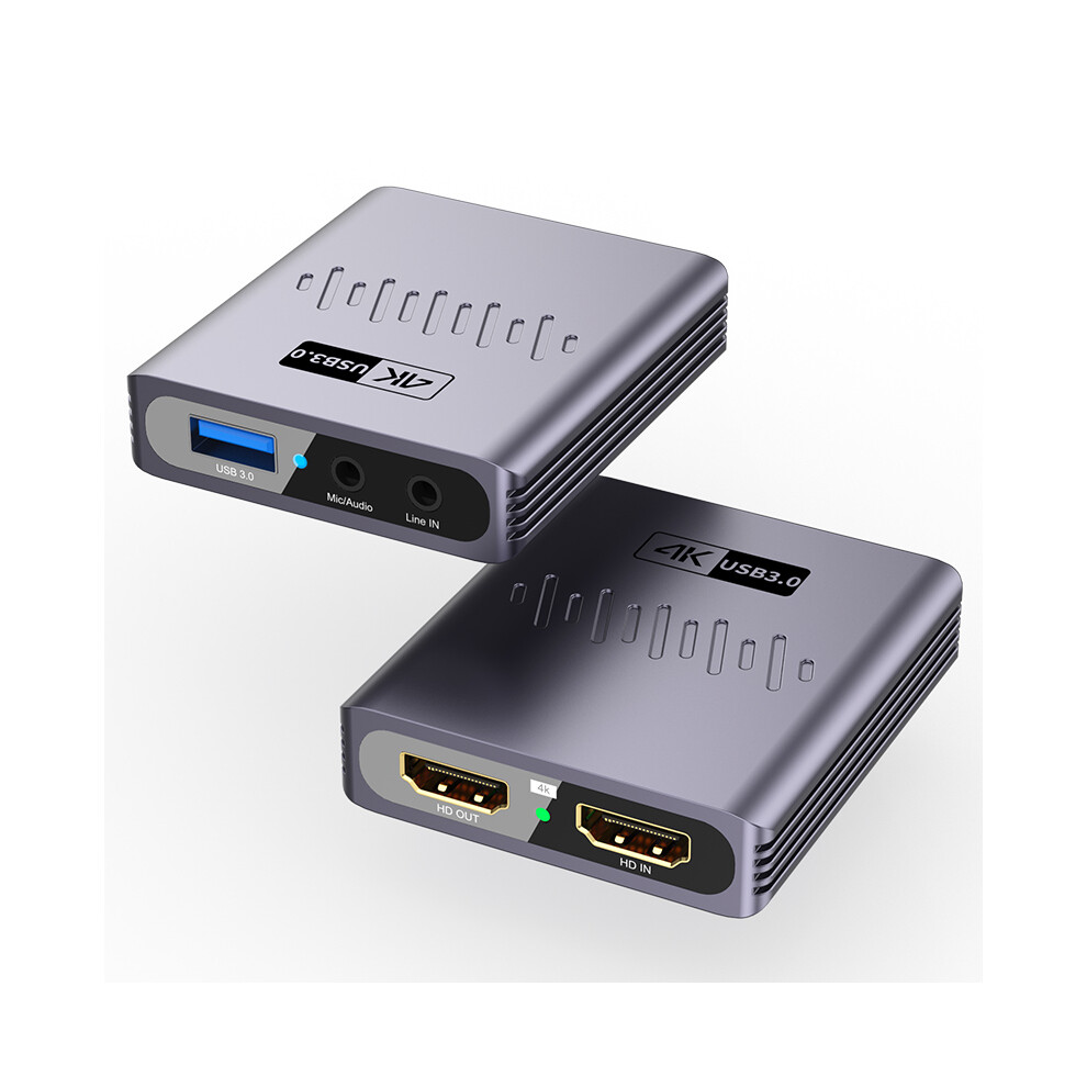Usb3.0/4K Hd To Mobile Phone Laptop Hdmi-Compatible Video Capture Card 320997577157