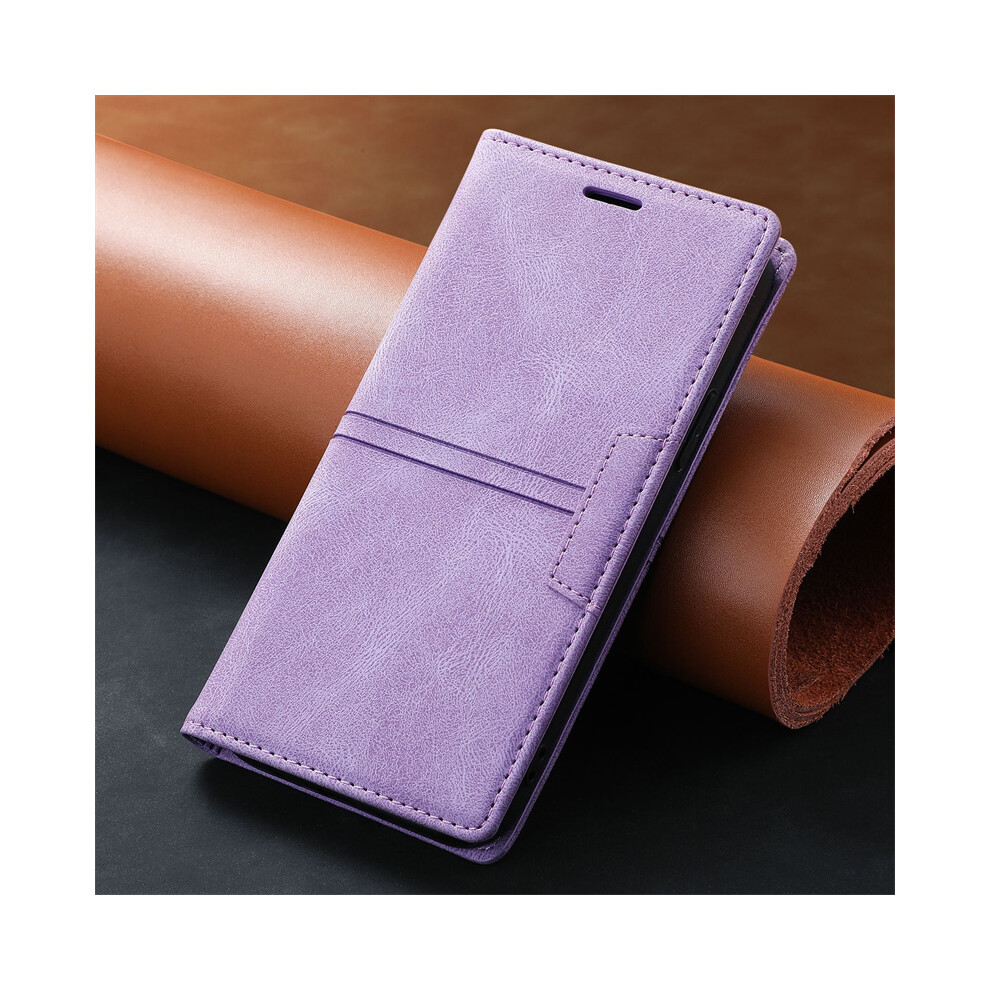 (Purple, for iphone 12mini 5.4) Suitable For iPhone 11/12/13 Pro MAX Case Multi-Function Flip Cover Leather Case