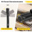 Wireless Barbecue Cleaning Tool With Pivoting Head For Hard To 7