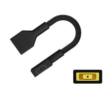 DC Square Female-3-Pin Plug Converter Laptop Charging Cable For Lenovo Square Port