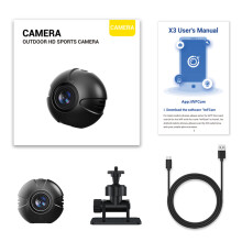 Mini WiFi Camera Surveillance Camera With Detection For Indoor And Outdoor Use