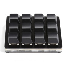 12 Keys Mechanical Gaming Keyboard Single Handed USB Mini RGB Keyboard Custom Shortcuts