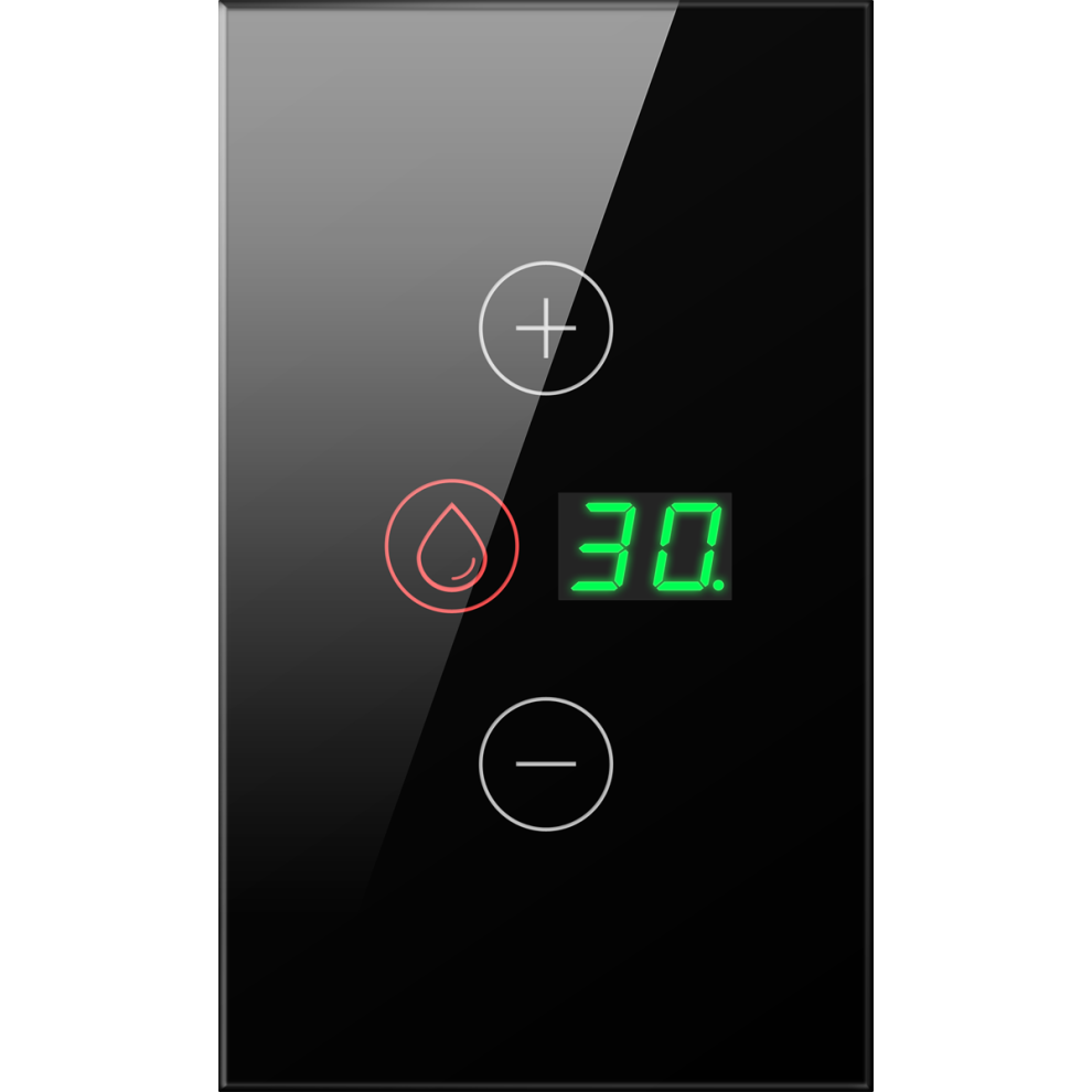 (Us-) 400W Tuya Wifi Water Heater Boiler Touch Switch, Compatible With Alexa & Google Home, For Eu/Us Black 113121466416