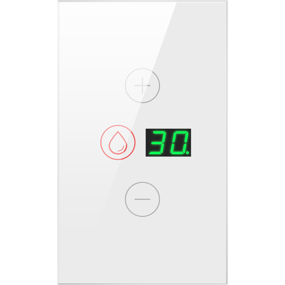 (Us-) 400W Tuya Wifi Water Heater Boiler Touch Switch, Compatible With Alexa & Google Home, For Eu/Us White 113121466409