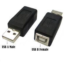 USB Male to B Female USB2.0 Adapter Printer Adapter Scanner Adapter