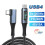 (Digital elbow) USB4 40Gb Data Cable Type-C Full Function 240W Fast Charging Cable 5