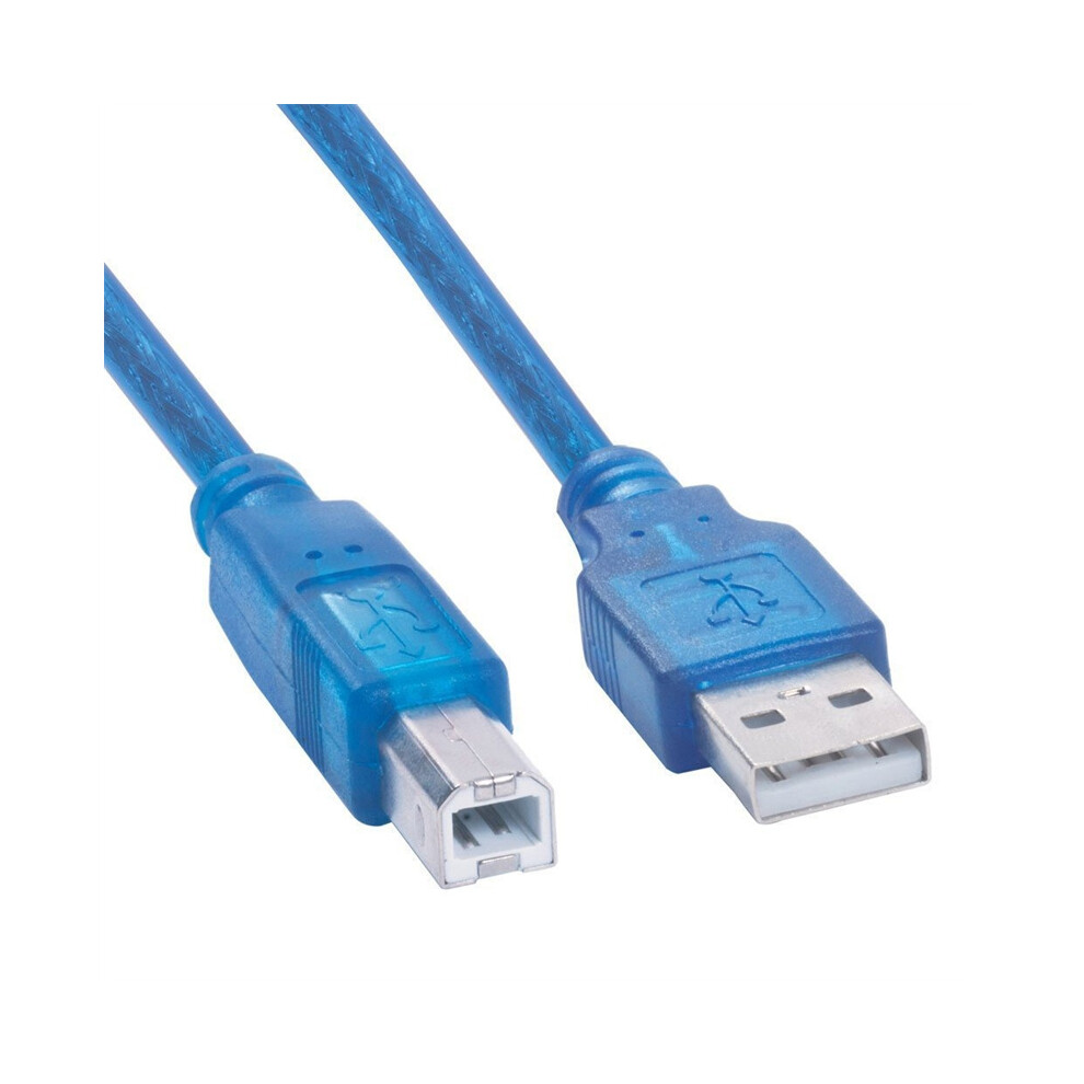 (5M) Usb 2.0 Male To Square Verbal Usb Male To B Male Printer Cable Usb Data Cable Gold 320997577782