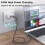 (Digital elbow) USB4 40Gb Data Cable Type-C Full Function 240W Fast Charging Cable 11