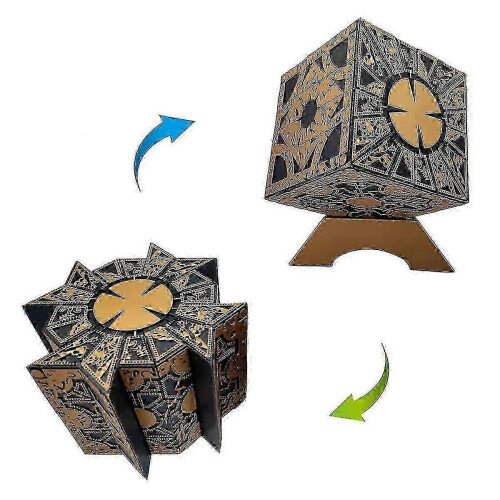 2025 Latest Model 1:1 Hellraiser Puzzle Box Moveable Lament Horror Terror Figures Film Ser 1