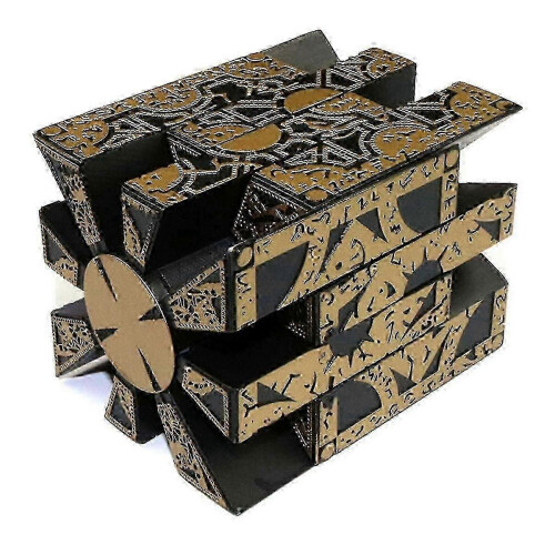 2025 Latest Model 1:1 Hellraiser Puzzle Box Moveable Lament Horror Terror Figures Film Ser 2