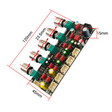 JRC2068 Front Fever Level Sound Adjustment Preamplifier PRO1 Preamp Tone Board