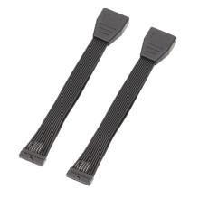 (2PCS) Low Profile USB 3.0 Internal 19/20 Pin Header Extender Motherboard Adapter