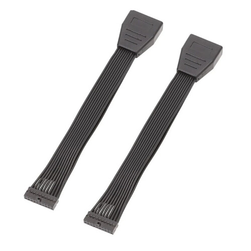 (2PCS) Low Profile USB 3.0 Internal 19/20 Pin Header Extender Motherboard Adapter