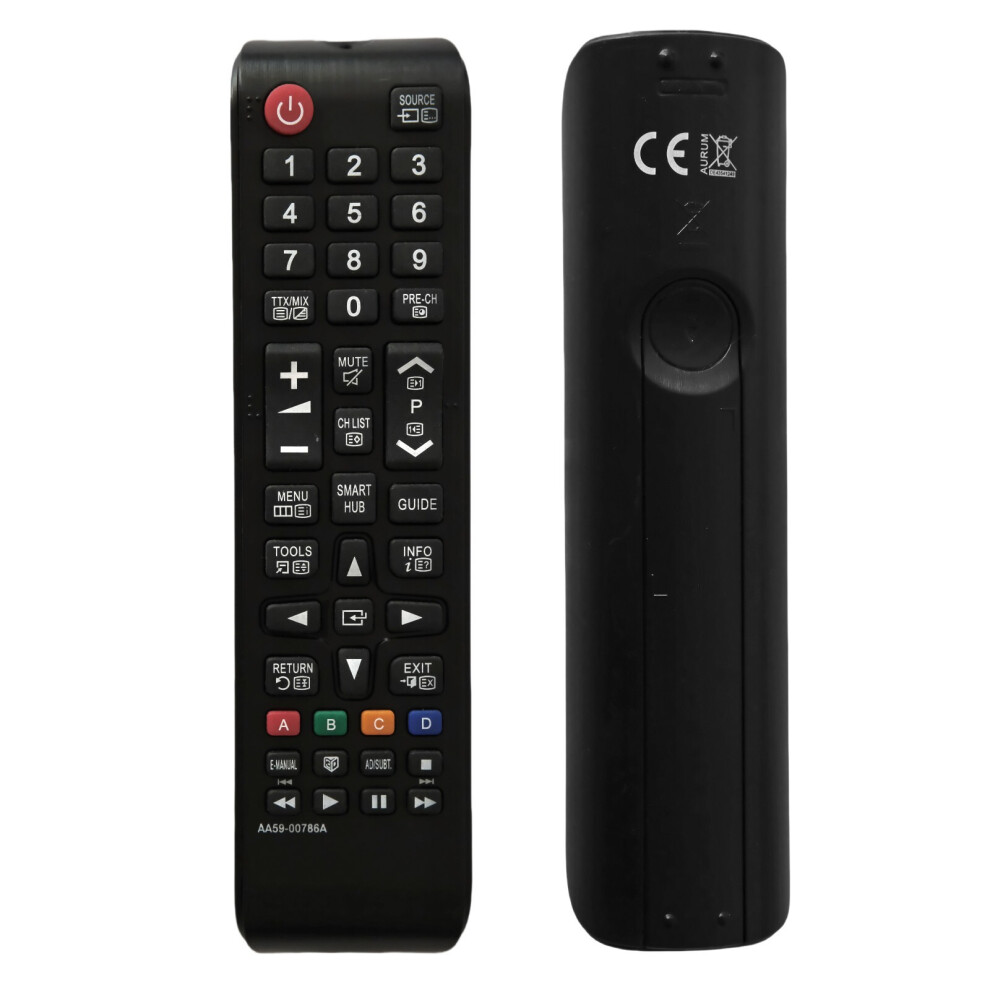 Replacement Remote Control For Samsung Tv Aa59-00786A Remote Control Black 320997581130
