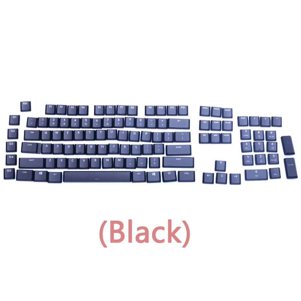 (Black) 109-Key Caps Set For Logitech G915, G913, G815 Tkl Rgb Mechanical Gaming Keyboard 123643931972