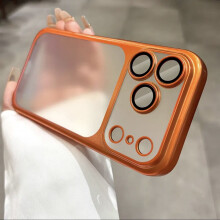 (Orange for IP 17 PRO) Case For iPhone 17/17 PRO/17 PROMAX/17 AIR Shockproof Magnetic Matte Cover