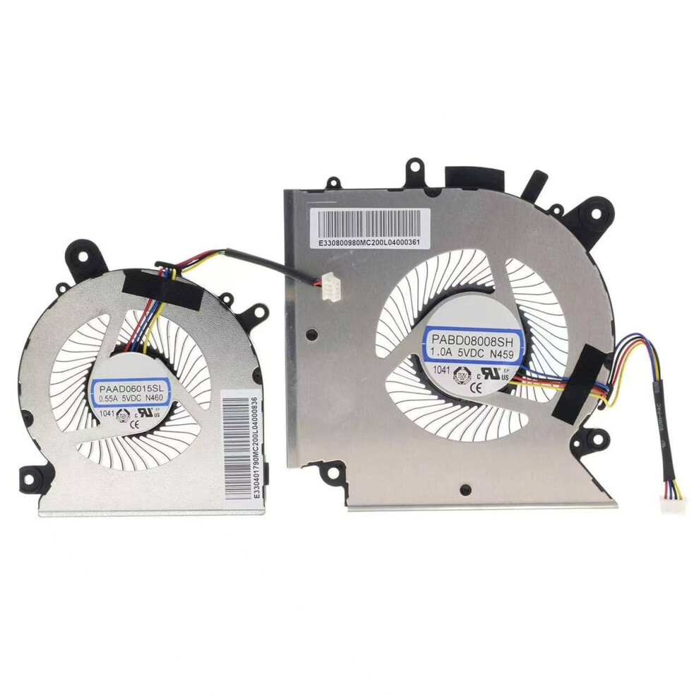 (Cpu+Gpu) Cpu+Gpu Cooling Fan For Acer Ph315-54 Ph315-53 An515-55 An517-52 Dc5v 0.5A Fan 320997583479