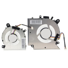 (CPU+GPU) Replacement CPU & GPU Cooling Fan for MSI Katana GF76, GF66, Pulse GL66, GL76, WF76