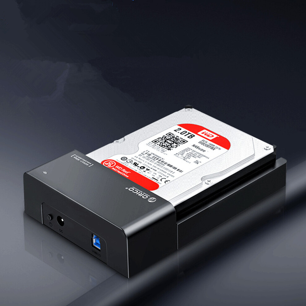 Orico 2.5"/3.5" Hdd/Ssd Enclosure, Usb 3.0 Sata External Docking Station With Uasp Support, Up To 16Tb 413590480433