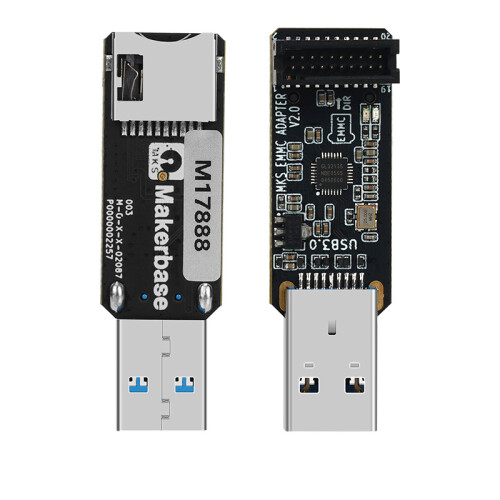 EMMC-ADAPTER V2 USB3.0 Card Reader for Memory Module and Storage Card Adapter 2