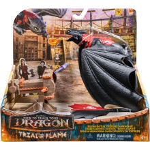 Dreamworks Dragons, Trial of Flame, Blazing Battles Toothless Cannon Blast Playset