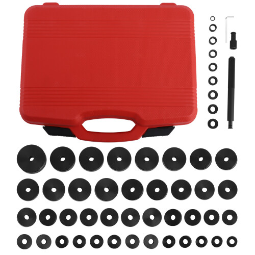52Pc Seal Bushing Bearing Press Push Tool Disc Custom Driver 18-65mm Puller Kits 1