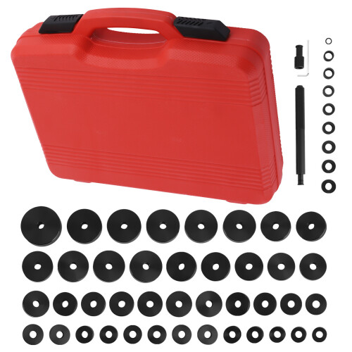 52Pc Seal Bushing Bearing Press Push Tool Disc Custom Driver 18-65mm Puller Kits 2