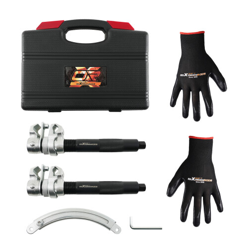 Heavy Duty Coil Spring Compressor Hook Strut Clamp Suspension Car Auto Tool Set 1