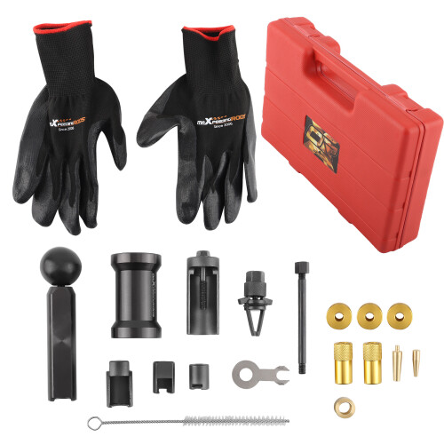 Fuel Injector Puller Removal Set Seal Installer Service Tool Kit for Audi VW 1