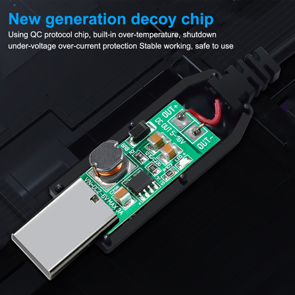 (12V Dc35135) Type-C Pd Power To 12V Dc5521 5525 Multi-Purpose Charging Conversion Cable 123643917877