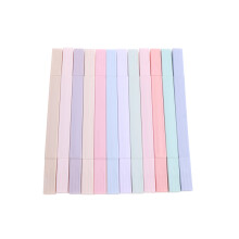Doppelspitzen-Textmarker, 12er-Set ästhetische Textmarker in verschiedenen Pastellfarben, quadratische Textmarker ohne Ausbluten für Notizen in