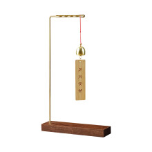 L Shaped Brush Storage Stand Drying Rack For-With wind chimes