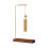 L Shaped Brush Storage Stand Drying Rack For-With wind chimes 1