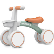 Umatoll Baby Balance Bike for 1 Year Old Boys Girls, 12-24 Months Toddler Balance Bike with Removable Basket, Adjustable Seat