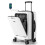 Expandable 20"" Lightweight PC Hardshell Carry-On Luggage 1