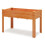 Jardinera elevada de madera con orificios de drenaje, 120 x 60 x 82 cm 1