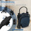 Poussette de voyage pliable avec dossier inclinable et réglable 3