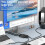Type-C Switcher 8K 60Hz, 10Gbps, PD100W, Full Function Interface HD Screen Cutter 8